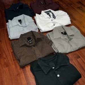 H&M Easy Iron Slim Fit Dressing shirts